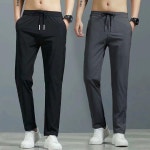 시원한 아이스 실켓 소재 남자 데일리 바지 츄리닝 남성 운동복 짐웨어 트레이닝 스포츠 레깅스 트랙 팬츠 : 대송샌드