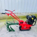 미니 관리기 소형트랙터 중고농기계 로터리 농업용 170 가솔린 + 롤오버 플라우 : 인스플로