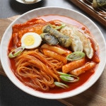 추억으로가는 매콤한 쫄뽀기 떡볶이 밀키트 냉동 : 요리어때정스게장