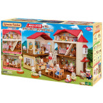 실바니안 5756 비밀 다락방이 있는 불이 들어오는 빨간지붕 이층집 : 꿈꾸는아이들