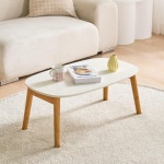 고무나무 원목 접이식 소파테이블 티테이블 750 밥상 좁은거실 : 오르리오