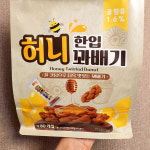 미니꽈배기 꽈배기과자 대용량 탕비실간식 어르신간식 인간사료 군것질 : 뚱이마트