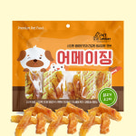 대용량 사사미 강아지 간식 펫레터 어메이징 300g 닭고기 고구마 : 개밥왕