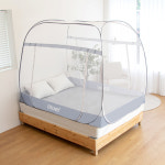 블루엘 원터치 침대 모기장 텐트 돔형 싱글 슈퍼싱글 : BLUEL