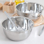 스텐 비빔밥 국수 양푼이 젓가락 2종세트 : 마켓엔푸드