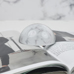 유리 구슬 촬영소품 투명 크리스탈 문진 수정구 공예 : 대한