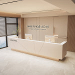 업소용 안내데스크 카운터테이블 인포데스크 병원 학원 옻칠 부동산 메디컬 미용실 사 372 : 브라이트존