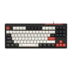 앱코 MK87 저소음 텐키리스 키보드 블랙, 멤브레인 : 앱코 온라인스토어