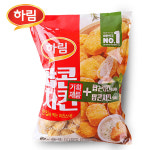 하림 팝콘 치킨 650g+180g : 푸드뱅크주식회사