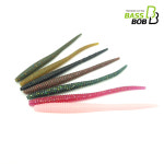 [배스밥] MK 스나이퍼웜 8cm 1.1g 슬로우싱킹 센코 배스 미끼 스트레이트웜 벌크웜 : 배스밥