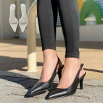 슬링백구두 스틸레토슬링백 7cm : 삼오샵