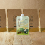 [국산 유기농 선식]든든한 정담한끼 찌고볶은 검은콩 미숫가루 아침식사 대용 음식 20개입 : 장인의 선식