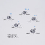 써지컬 하트 세모 육각형 별 꽃 센터 큐빅 펜던트 악세사리 부자재 (type5) : 앤쥬얼리 동대문종합시장