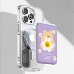 애플 아이폰 맥세이프 카드지갑 카드케이스 댕댕이 : 하늘꿈 소품샵