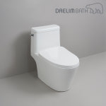 대림바스 PC-7050 하이탱크 원피스 치마형 양변기 도기만 시트 및 설치 부속 옵션구매  PC7050 : 바스앤모어