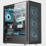 만리장성 거울 M26PRO 풀타워 함체 사이드 투습 360 수냉 E-ATX 대시보드 메인 데스크톱 함체 : 일등직구1