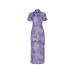 치파오 롱 옷 중국 원피스 의상 옆트임 차이나 : 글로벌셀링마켓