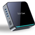 드림퀘스트 미니 PC 인텔 12th N95 최대 4.3GHz 4C/4T 데스크톱 컴퓨터 Windows 11 Pro 프리 인스톨, 16GB RAM 512GB M.2 SSD, USB3... 