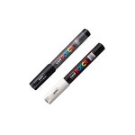 유니 일본펜 제트스트림 포스카 PC 부드러운펜 디자인마카 1M 수입펜 미쯔비시 : 살난강