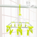 체인모빌 베란다 빨래건조대 천장 양말 행거 미니 유아 옷걸이 소형 : 퀸즈마마.