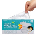 이너웍스 개별포장 화이트 50매 부직포 일회용 마스크 약국 성인 덴탈 이지스 : 퀸즈마마.