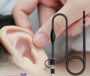 내시경 귀이개 귀지 제거 코 두피 구강 피부 귀 청소 도구 : 꿀벌상가