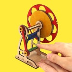 과학실험키트 재봉틀 발판 만들기 과학교구 오토마타 DIY 장난감 과학의날 : 과학마트