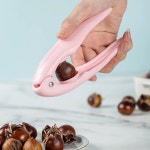 기계 생밤 칼 도구 샤프너 커팅기 호두까기 가위 원터치 호두망치 오프너 밤칼집 껍질 : 보라별2