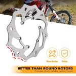 NiceCNC 240MM 디스크 베타 RR 125 200 250 300 350 400 450 498 XTrainer 250 300 2013-2022 탄소 스테인레스 스틸 : 명진컴퍼니84