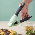 기계 생밤 칼 도구 샤프너 커팅기 호두까기 가위 원터치 호두망치 오프너 밤칼집 껍질 : 보라별2