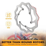 NiceCNC 프론트 브레이크 디스크, 베타 RR 125 200 250 300 350... XTrainer 250 260, 2013-2022 탄소 스테인리스강, 3 : 명진컴퍼니84