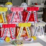 모듬컴퍼니 파스텔 반전 용돈 뽑기 캡슐 박스 [에그머니 리본 상자... 선물 생일 생신 환갑 칠순 게임 공 뽑기함 추첨함 응모함 6color] : 모듬컴퍼니