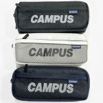 멀티 지퍼 필통 중학생 고등학생 대학생 필기 도구 케이스 헝겊 패브릭 파우치 : 홈앤컴