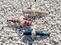 청색 색동 무명 전통 한복 패브릭 액막이 명태 신년 행운 액막 개업 이사 신차 나혼산 모모부띠끄 : momoboutique