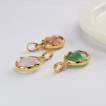 탄생석부자재 황철석 경적 도금 블랙 마노면 금속펜던트 팬던트 : 보이구