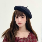 군인베레모 앙고라베레모 H3551 여성 베레모 모자 여름 베레모모자 베레모자 : 보이구