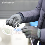 PU 팜피트 손바닥 반코팅 장갑(1SET-100켤레)-검정 : 주식회사 삼정종합상사
