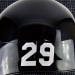 러펠스 이니셜&배번 스티커 세트 헬멧 스티커 : 야구랜드