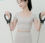 텐텐 튜빙밴드 올인원 홈트 고무밴드 스트레칭 저항 풀업 근력운동 헬스 초보 : 황금 휘트니스