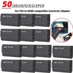 Ps2 호환용 HDMI 호환 오디오 비디오 변환기 어댑터, 모든 디스플레이 모드 액세서리, 480I, 576, IPLUG AND PLAY : 베스트 종합몰