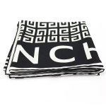 Givenchy(지방시) BG00A2G002-004 100% 실크 블랙 화이트 GIVENCHY 4G 스카프 : 은평중고명품