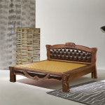 수앤스톤 1045 게르마늄 세라믹 돌침대 온돌 온열 보료 퀸 2인용 침대 : 수앤스톤