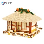 오르골 초가집/DIY 목재 나무 우드 조립 키트 미니어처 전통 가옥 한옥 모형 만들기 : 해가득샵