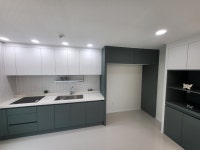 ㄱ자 ㄷ자 ㅡ자 친환경 PET 페트 무광 유광 맞춤 씽크대 : CUBE eco