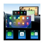 JoyeAuto 10 터치 Screen 휴대용 무선 Apple CarPlay 안드로이드 Auto Car 라디오 GPS : 식스쇼핑