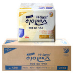 하이센스 언더웨어 성인용 입는 팬티 기저귀 대형 (L) 10매 x10개 : 티슈랜드