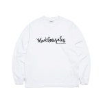 [100%정품한정판]마크곤잘레스 사인 로고 OG L/S 티셔츠 - 화이트 맨투맨 반팔티셔츠 후드티 : kcompay