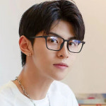 Langfere 초경량 프레임 패션 캐주얼 스타일 편한 안경 LYB211 : 지브로와