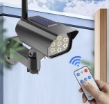 1+1 모형 태양열조명 CCTV 태양광 센서등 현관문 앞 야외 조명등 정원 보안등 : 올커밍마켓
