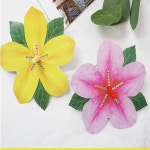 개나리 진달래 봄꽃팽이(5인용)만들기 어린이집 유치원 초등학교 미술 재료 : 몽동마트